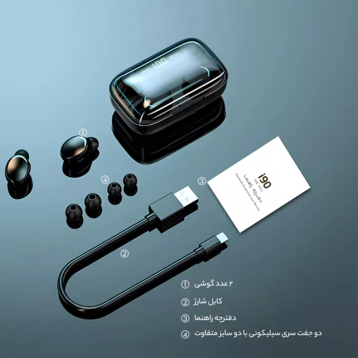 هدفون بلوتوثی مدل i͏90