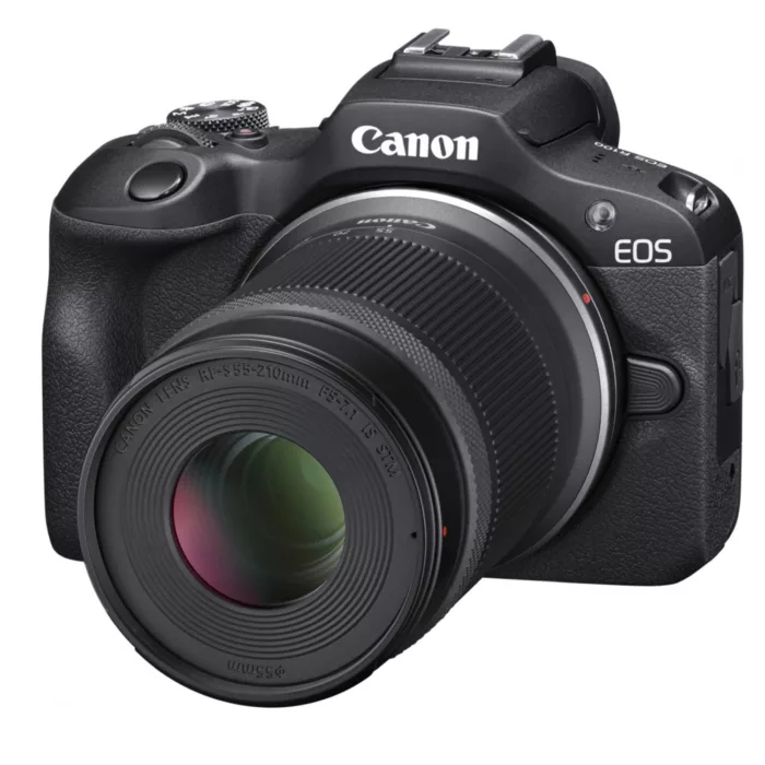 دوربین بدون آینه کانن مدل EOS R100 Mirroless به همراه لنز  45-18 و stm 210-55