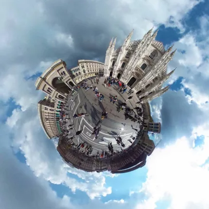دوربین فیلم برداری ورزشی اینستا 360 مدل  insta360 x3 به همراه منوپاد