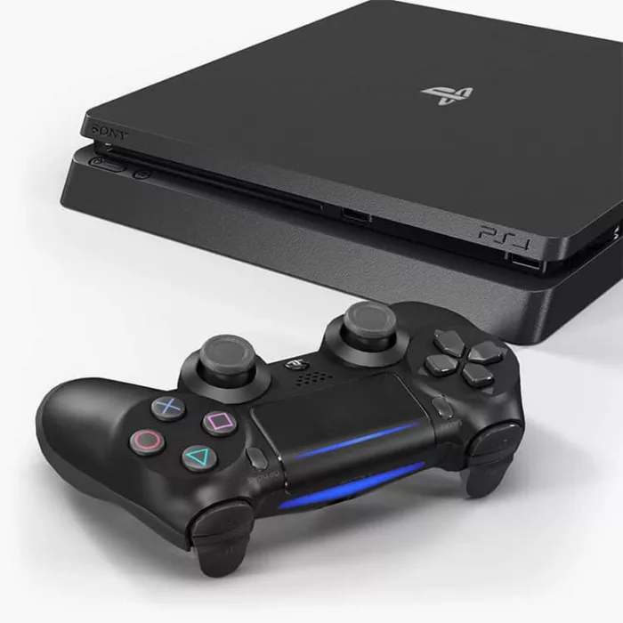 کنسول بازی سونی مدل Playstation 4 Slim کد Region 2 CUH-2200A ظرفیت 500 گیگابایت به همراه دسته اضافه
