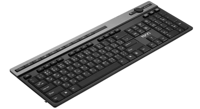 کیبورد بی سیم تسکو مدل TKM7106W همراه با موس بی‌سیم