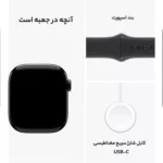 ساعت هوشمند اپل مدل Series 10 42mm Aluminum دارای قابلیت های کنترل موسیقی (Music Player)، قابلیت مکالمه از طریق بلوتوث، قابلیت تغییر طرح ساعت یا تم، صفحه همیشه روشن (Always-on Display)، پشتیبانی از دستیار صوتی بند سیلیکون