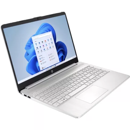 لپ تاپ 15.6 اینچی اچ‌ پی مدل 15s-FQ0008nia-Celeron N4120-8GB DDR4-256GB SSD-SVA
