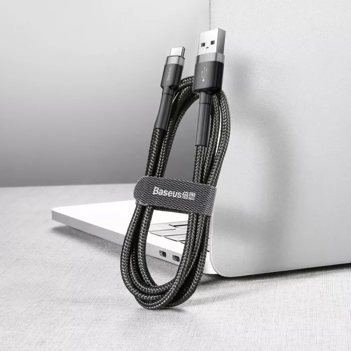 کابل تبدیل USB به USB-C باسئوس مدل CATKLF-BG1 Cafule طول 1 متر