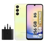 گوشی موبایل سامسونگ مدل Galaxy A25 دو سیم کارت ظرفیت 256 گیگابایت و رم 8 گیگابایت به همراه شارژر سامسونگ - ویتنام