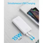 پاوربانک انکر مدل A1367H21 ظرفیت 20000 میلی آمپر ساعت
