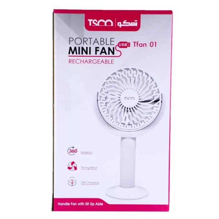 پنکه رومیزی تسکو مدل TFan 01