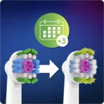 سری یدک مسواک برقی اورال-بی مدل 3D