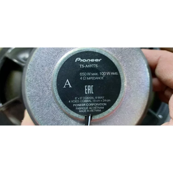 بلندگو خودرو پایونیر مدل TS-A6977S بسته دو عددی