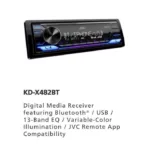 پخش کننده خودرو جی وی سی مدل X482BT