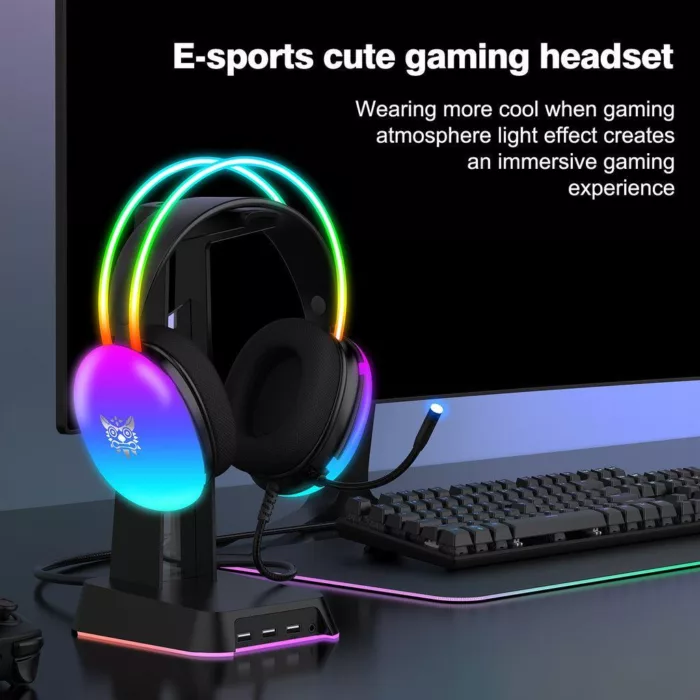 هدست گیمینگ اونیکوما مدل X25 RGB