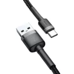 کابل تبدیل USB به USB-C باسئوس مدل CATKLF-BG1 Cafule طول 1 متر