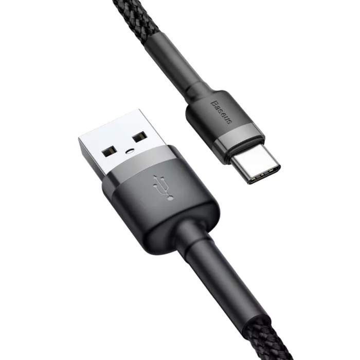 کابل تبدیل USB به USB-C باسئوس مدل CATKLF-BG1 Cafule طول 1 متر