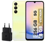 گوشی موبایل سامسونگ مدل Galaxy A25 دو سیم کارت ظرفیت 256 گیگابایت و رم 8 گیگابایت - به همراه شارژر 25 وات سامسونگ - ویتنام
