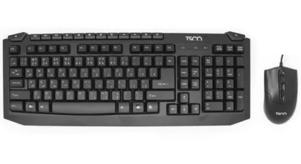 کیبورد و ماوس تسکو مدل TKM 8054N، سوییچ ممبران، Full-Size
