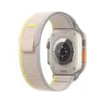 ساعت هوشمند اپل مدل Ultra 49 mm Alpine Loop دارای قابلیت های صفحه نمایش لمسی، کنترل سطح اکسیژن خون، قابلیت مکالمه از طریق بلوتوث بند برزنت