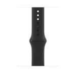 ساعت هوشمند اپل واچ سری 6 مدل 44mm Aluminum Case with Sport silicone Band، صفحه نمایش لمسی 1.78 اینچ با Retina LTPO OLED، سازگار با iPhone 6S به بالا و IOS 14 به بالا، قابلیت مکالمه از طریق بلوتوث، شمارنده ضربان قلب، شتاب‌سنج، گام‌شمار، باتری لیتیوم یونی