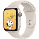 ساعت هوشمند اپل مدل SE 2023 Aluminum Case 40mm دارای قابلیت های قابلیت مکالمه از طریق بلوتوث بند سیلیکون