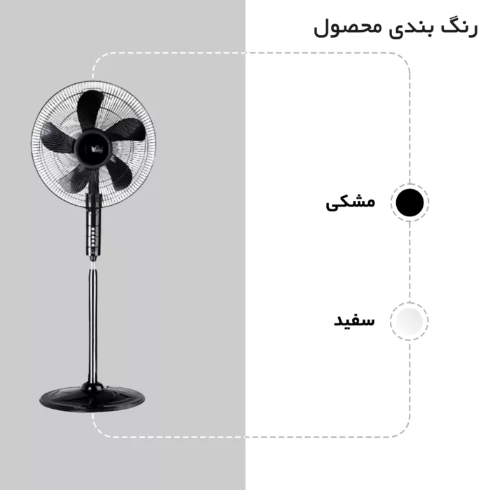 پنکه ویداس مدل VIR-8013