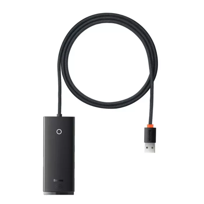 هاب 4 پورت usb3 باسئوس مدل Hub Lite Series -WKQX030101