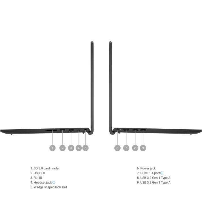 لپ تاپ 15.6 اینچی دل مدل Vostro 3520-i3 1215U 8GB 512SSD