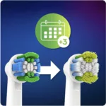 سری یدک مسواک برقی اورال-بی مدل Precision Clean