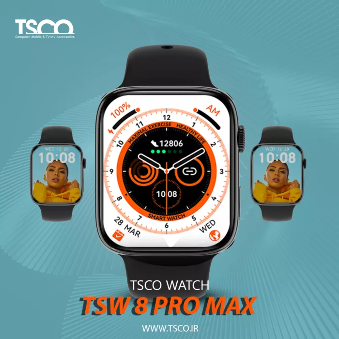 ساعت هوشمند تسکو مدل TSW 8 PROMAX