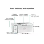 پرینتر لیزری اچ‌ پی مدل LaserJet M111w