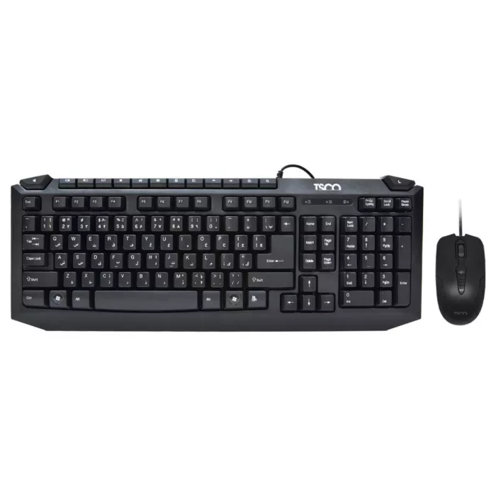 کیبورد و ماوس تسکو مدل TKM 8054N، سوییچ ممبران، Full-Size