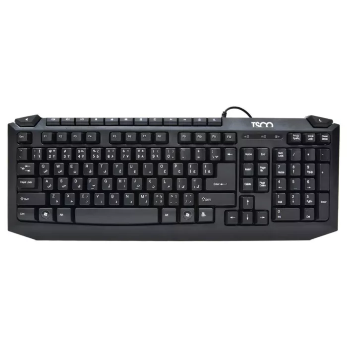 کیبورد و ماوس تسکو مدل TKM 8054N، سوییچ ممبران، Full-Size