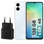 گوشی موبایل سامسونگ مدل Galaxy A06 دو سیم کارت ظرفیت 128 گیگابایت و رم 4 گیگابایت - به همراه شارژر 25 وات سامسونگ