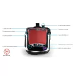 زودپز برقی بلک اند دکر مدل PCP1000-B5