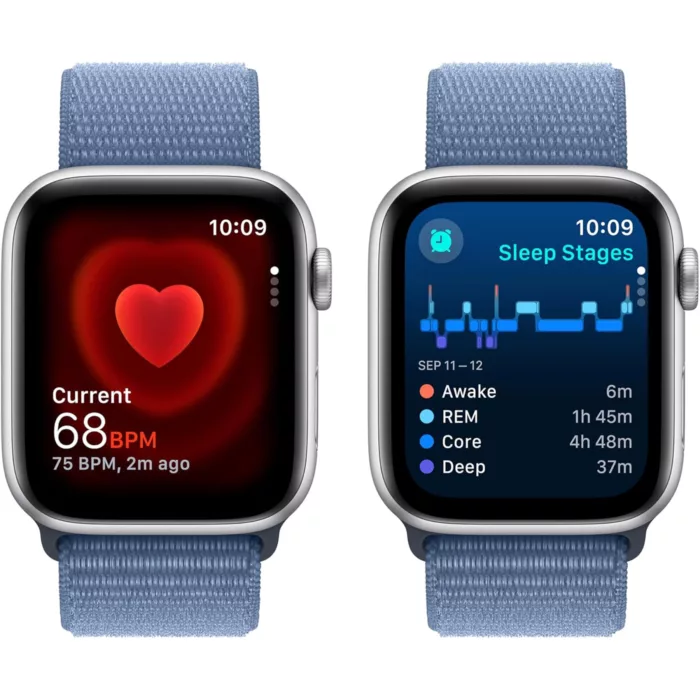 ساعت هوشمند اپل مدل  SE Aluminum Case 40mm with Sport Loop Band