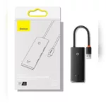 هاب 4 پورت usb3 باسئوس مدل Hub Lite Series -WKQX030101
