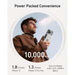 پاوربانک انکر مدل A1654 ظرفیت 10000 میلی آمپر ساعت