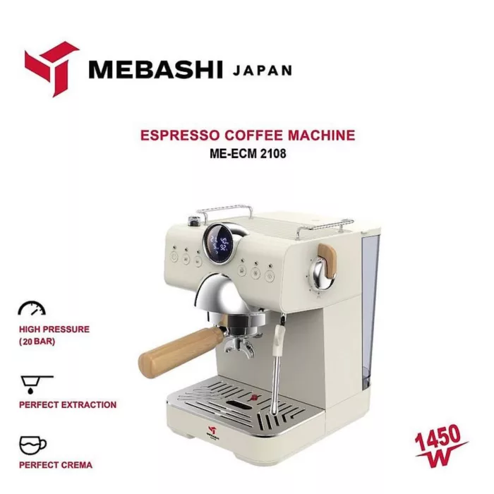 اسپرسو ساز 1.5 لیتری مباشی مدل ME-ECM2108