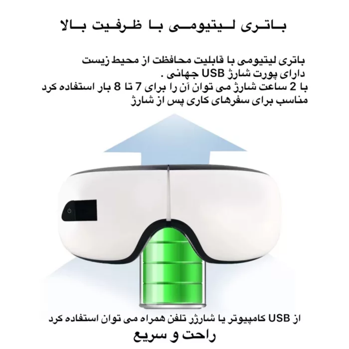 ماساژور برقی چشم مدل 01