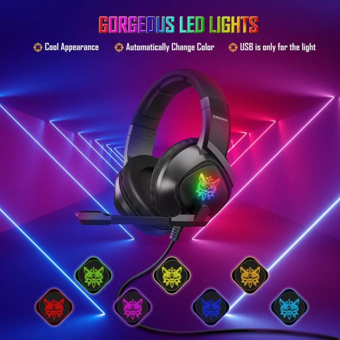 هدفون گیمینگ اونیکوما مدل K19 Professional