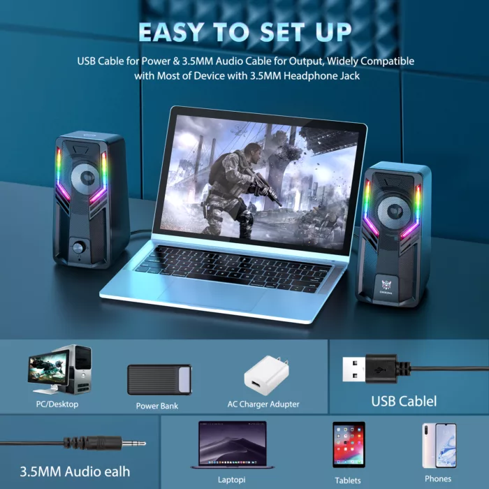 اسپیکر دسکتاپ اونیکوما مدل G6