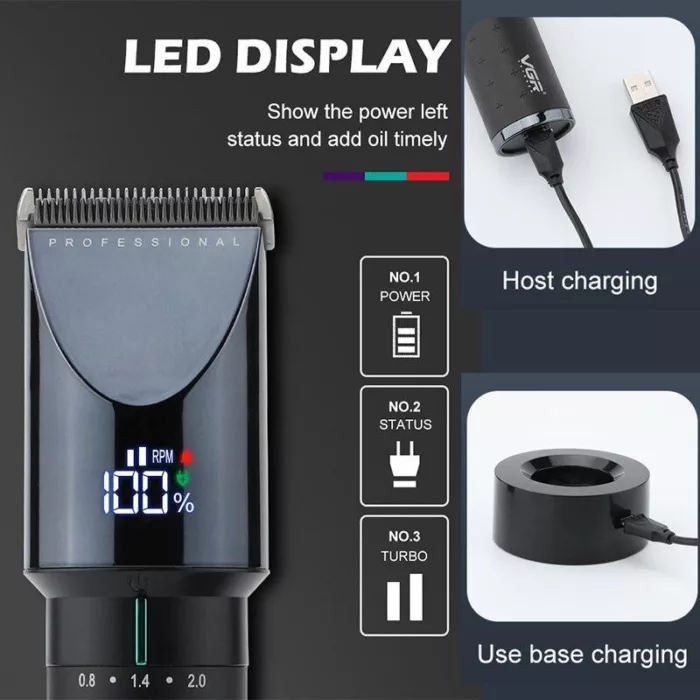ماشین اصلاح موی سر و صورت وی جی ار مدل V-698