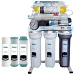 دستگاه تصفیه کننده آب آکوآ اسپرینگ مدل NF8600 به همراه فیلتر تصفیه آب مجموعه 3 عددی