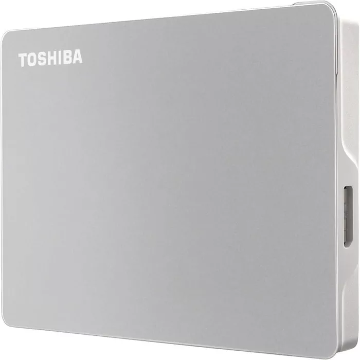 هارد اکسترنال توشیبا مدل Canvio Flex ظرفیت یک ترابایت دارای رابط USB Type-A 3.2