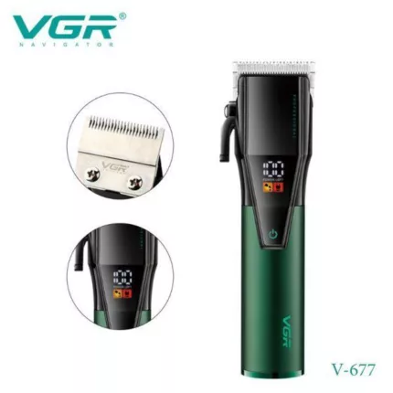 ست ماشین اصلاح موی صورت و بدن وی جی ار مدل V-677