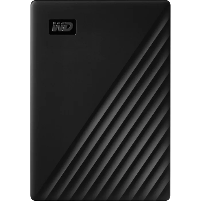 هارد اکسترنال وسترن دیجیتال مدل My Passport ظرفیت یک ترابایت دارای رابط USB Type-A 3.2