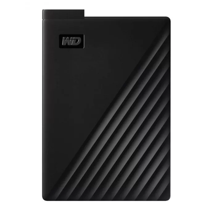 هارد اکسترنال وسترن دیجیتال مدل My Passport ظرفیت چهار ترابایت دارای رابط USB Type-A 3.2