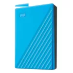 هارد اکسترنال وسترن دیجیتال مدل My Passport ظرفیت دو ترابایت دارای رابط USB Type-A 3.2