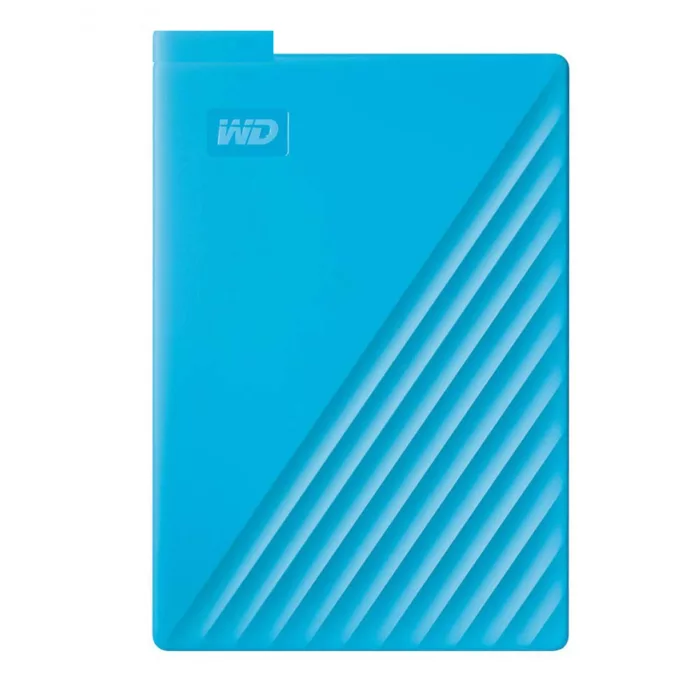 هارد اکسترنال وسترن دیجیتال مدل My Passport ظرفیت دو ترابایت دارای رابط USB Type-A 3.2