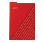 هارد اکسترنال وسترن دیجیتال مدل My Passport ظرفیت دو ترابایت دارای رابط USB Type-A 3.2