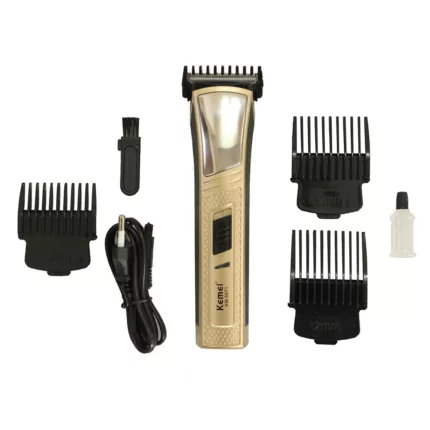ماشین اصلاح موی صورت کیمی مدل KM-5071، اصلاح به صورت خط زن و حجم زن، طراحی ارگونومیک، منبع انرژی باتری قابل شارژ، تکنولوژی اصلاح به صورت برش مستقیم، مدت زمان شارژ 480 دقیقه و مدت زمان استفاده پس از شارژ 60 دقیقه
