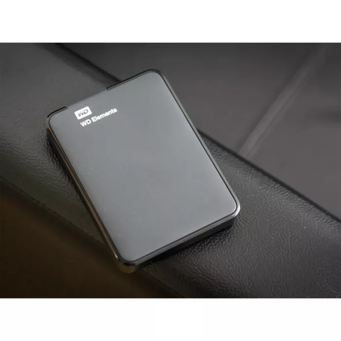 هارد اکسترنال وسترن دیجیتال مدل Elements ظرفیت یک ترابایت دارای رابط USB Type-A 3.0
